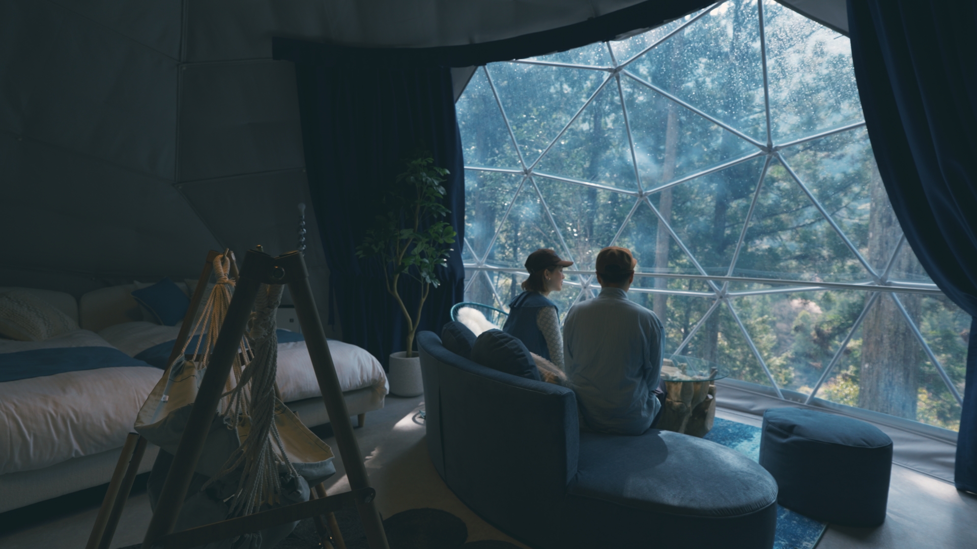 TOMORIグランピングリゾート夕景